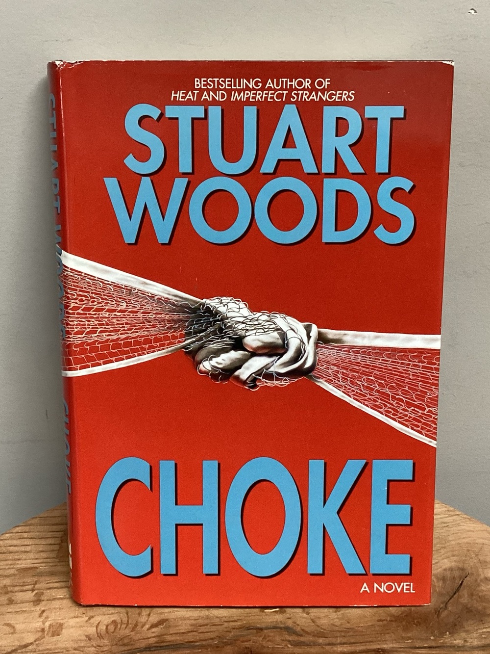 🔴 2/$10 - Choke by Stuart Woods - Vintage - Hardcover - Mystery / Thriller
